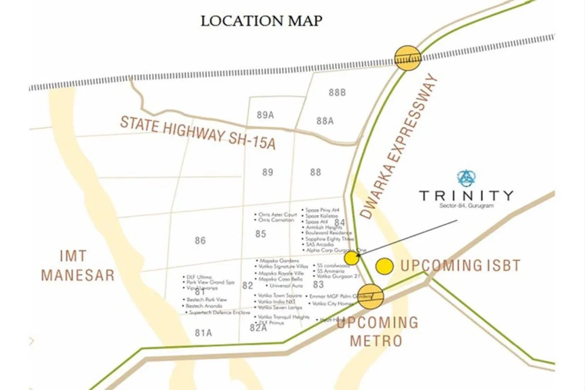 Trinity Infratech Siteplan